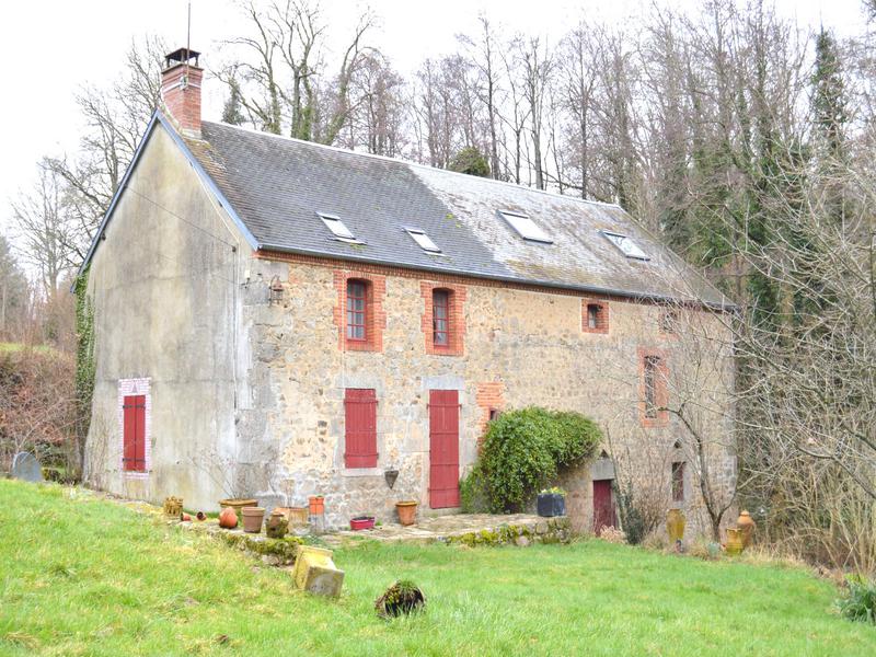 Former Mill For Sale On 18 Ha Creuse Limousin France Moulin