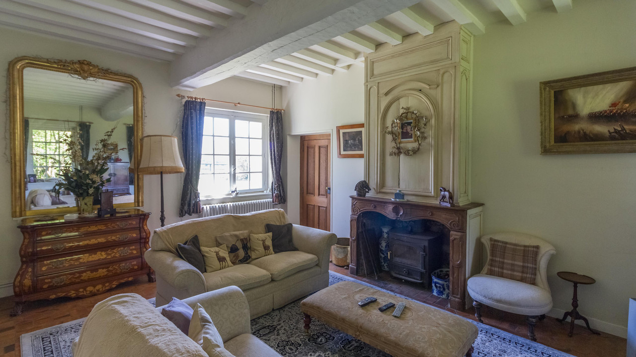 Norman cottage in beautiful natural setting for sale. Seine Maritime