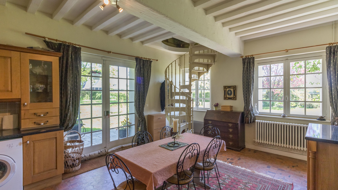 Norman cottage in beautiful natural setting for sale. Seine Maritime